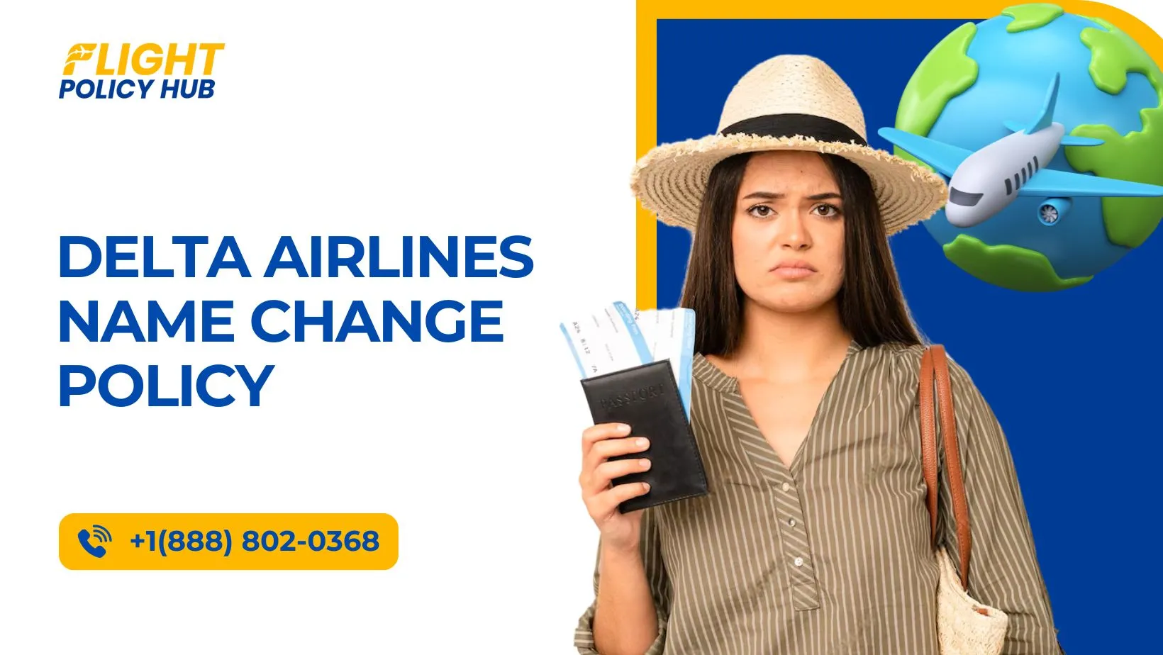 Delta Airlines name change policy, ticket correction, SkyMiles update, fees, and marriage changes